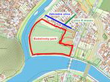 Budatínsky park – mapa