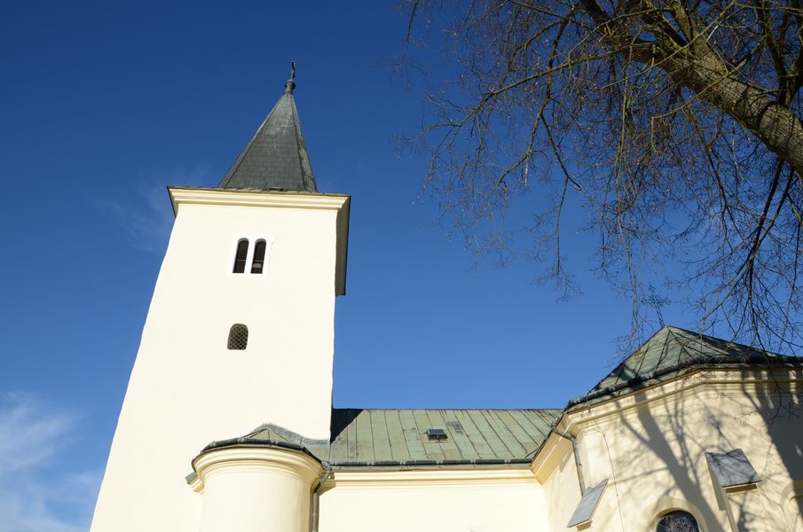 Farský kostol v Dolnom Hričove