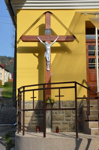 Drevený kríž v Setechove