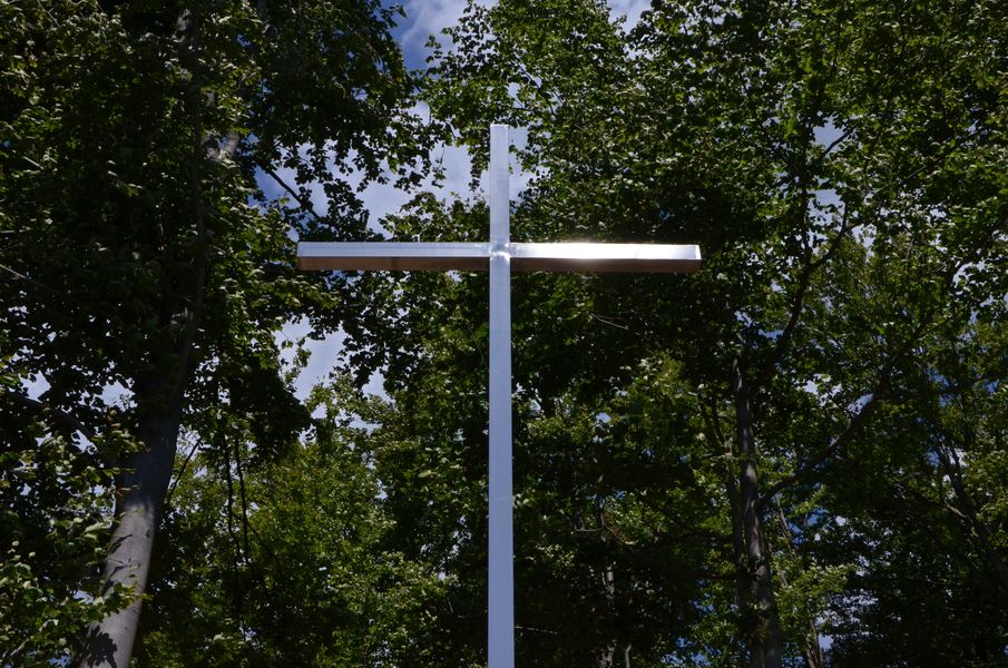Kovový kríž v Štiavniku