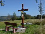 Drevený kríž v Drahošanke