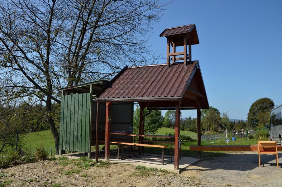 Zvonica v osade Drahošanka