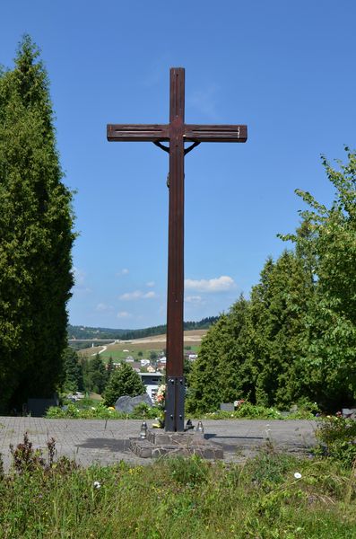 Kríž na cintoríne v Čiernom