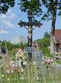 Kríž na cintoríne v Košeci