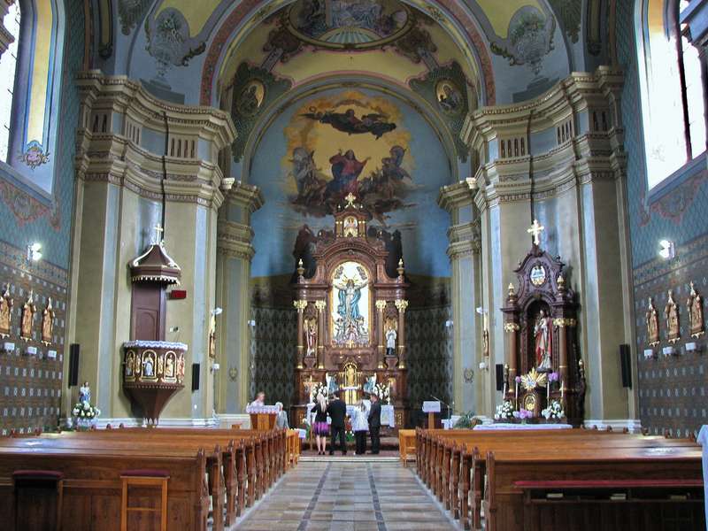 Farský kostol v Košeci