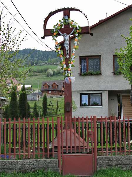 Drevený kríž  v Oščadnici
