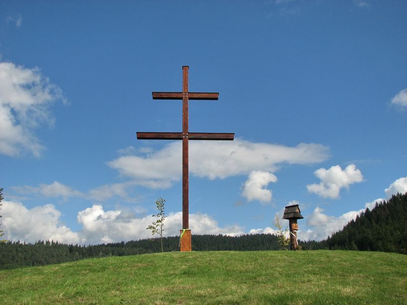 Cyrilometodský kríž v Kys. Lieskovci