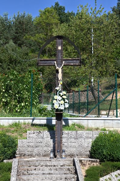 Drevený kríž v Klieštine