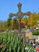 Kríž na cintoríne v Podvaží