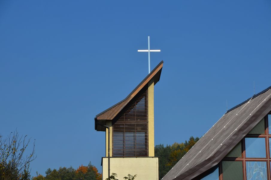 Zvonica pri kostole v Podvaží