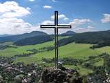 Kríž na vrchu Žeravica