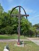 Kríž na cintoríne v Udiči