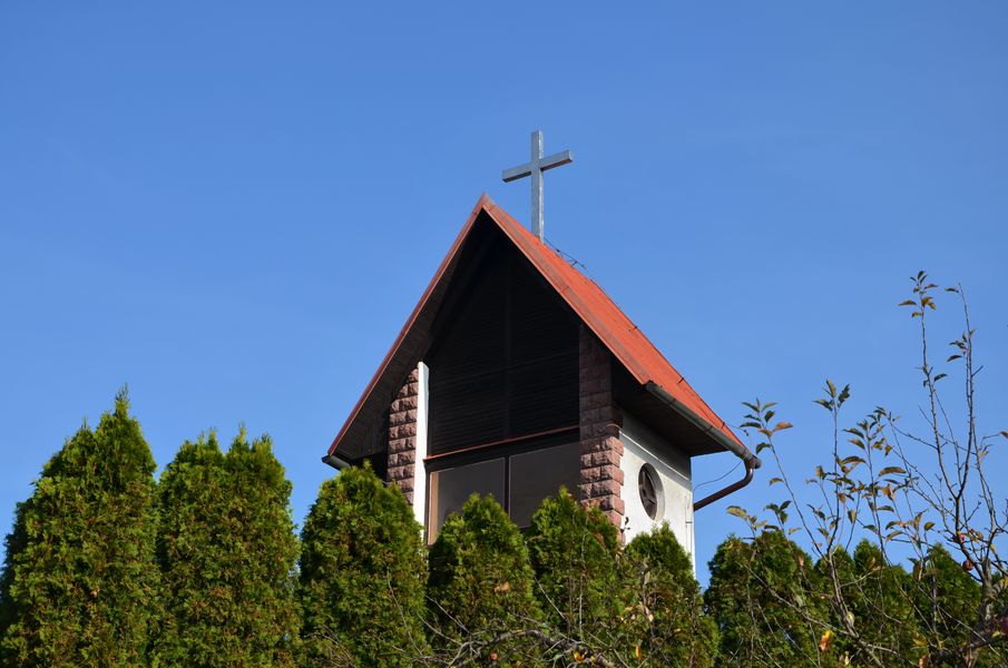 Veža kostola v Praznove