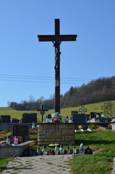 Drevený kríž v Brvništi