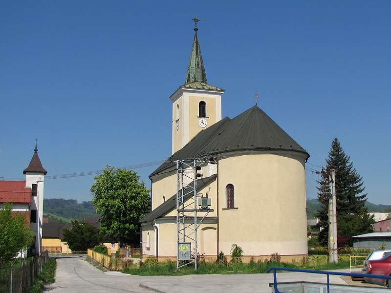 Farský kostol Horné Kočkovce