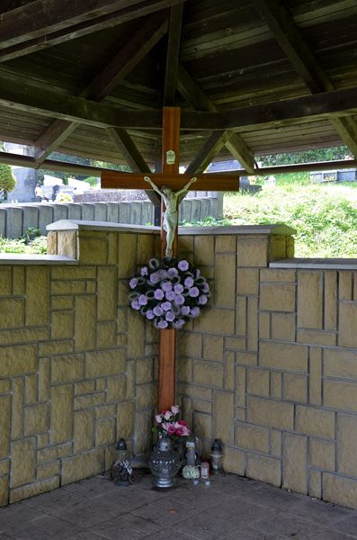 Drevený kríž v Hrabovke