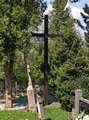 Kríž na cintoríne Visolaje