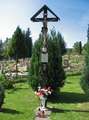 Kríž na cintoríne v Olešnej