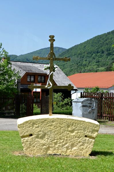 Kovový kríž v Terchovej