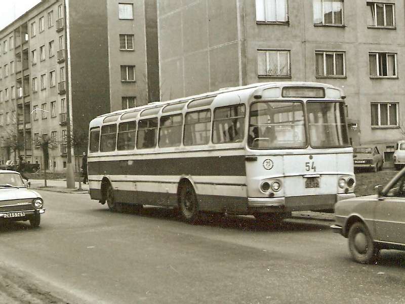 Linky MHD v 60. – 80. rokoch