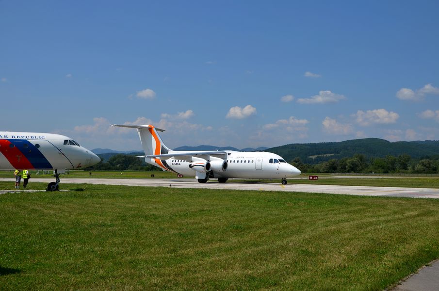 Britské lietadlo BAe 146-200