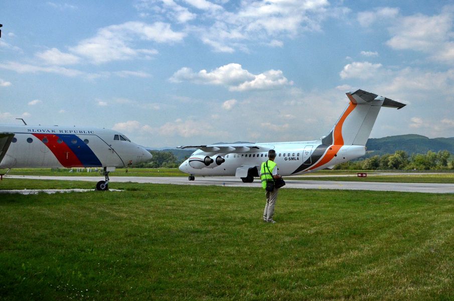 Britské lietadlo BAe 146-200