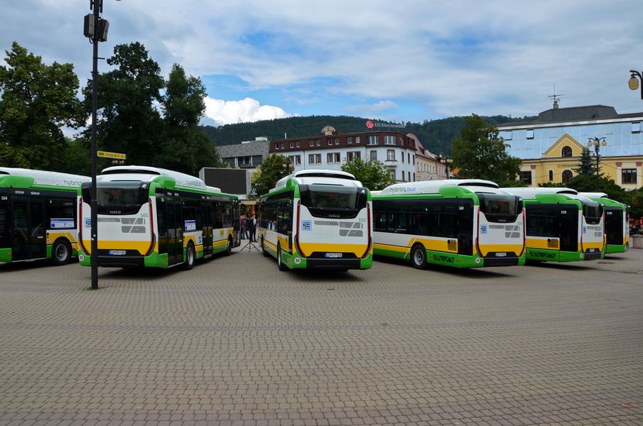 Hybridné autobusy v Žiline