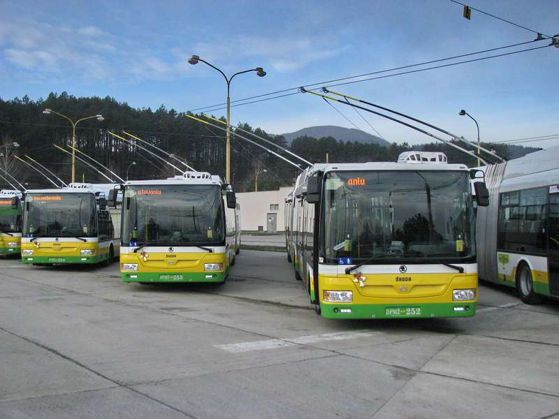 Trolejbusy Škoda Tr 31 SOR  