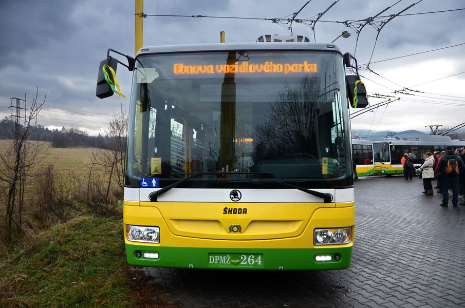 Nové trolejbusy 2014