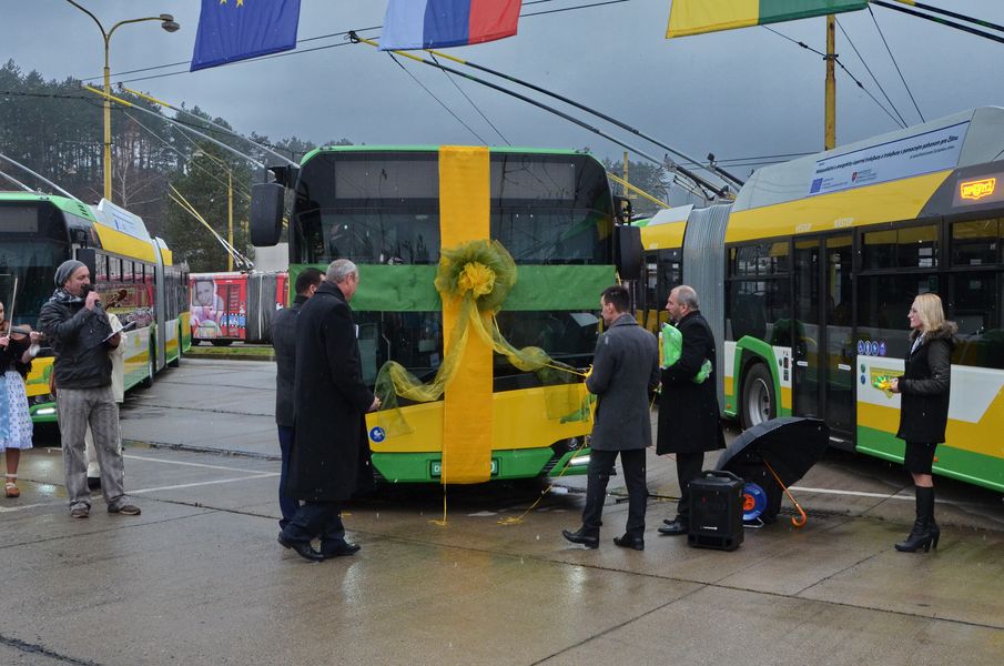 Nové trolejbusy v Žiline
