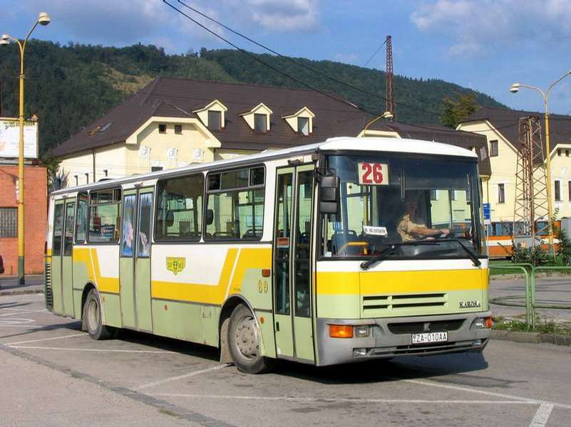 Autobus Karosa B 932 ev. č. 69