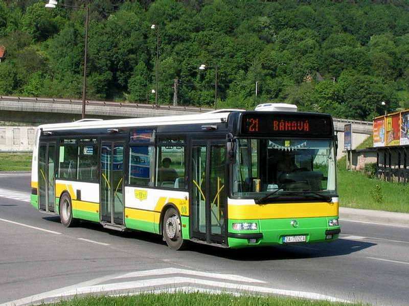 City bus 12M ev. č.  08