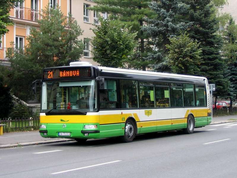 City bus 12M ev. č.  09