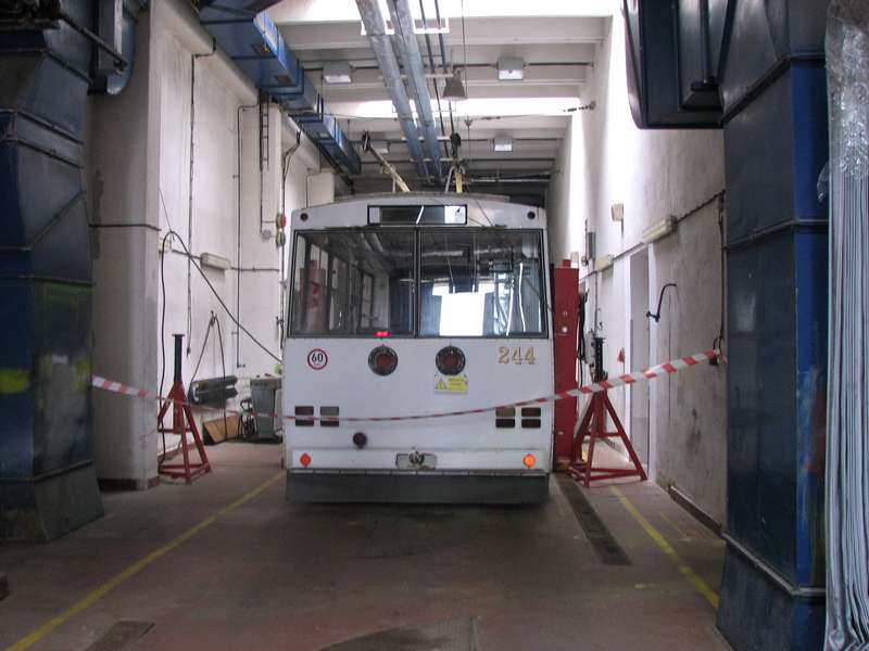 Dielne údržby trolejbusov