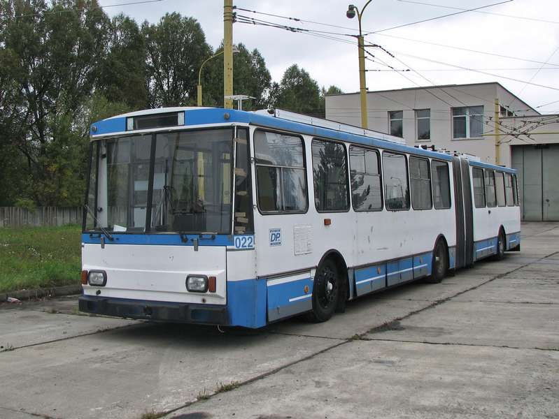 Trolejbus z Chomutova