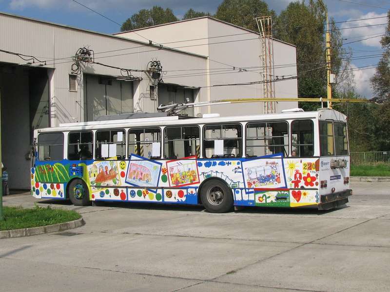Trolejbus Škoda 14Tr ev. č. 220