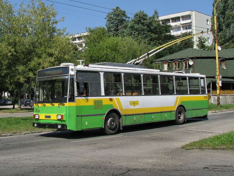 Trolejbus Škoda 14Tr ev. č. 216