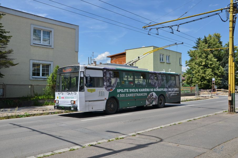 Trolejbus Škoda 14Tr ev. č. 221