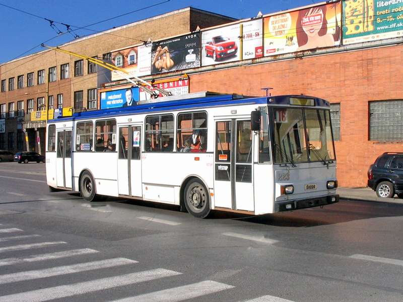 Trolejbus Škoda 14Tr ev. č. 223