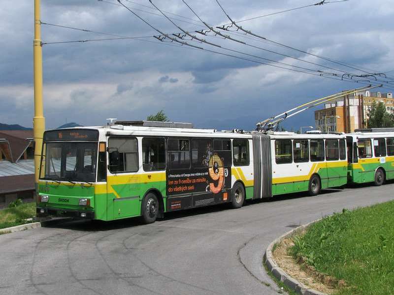 Trolejbus Škoda 15Tr ev. č. 206