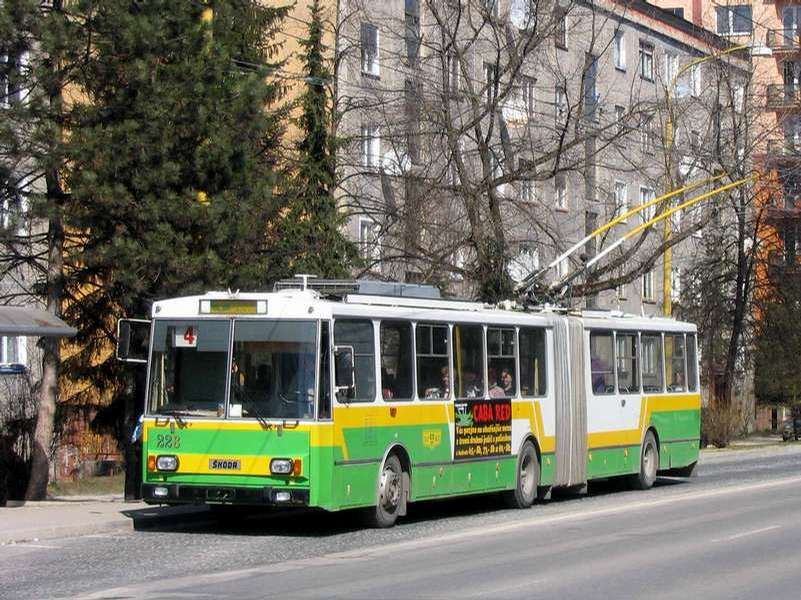 Trolejbus Škoda 15Tr ev. č. 228