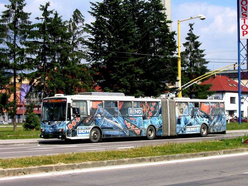 Trolejbus Škoda 15TrM ev. č. 242
