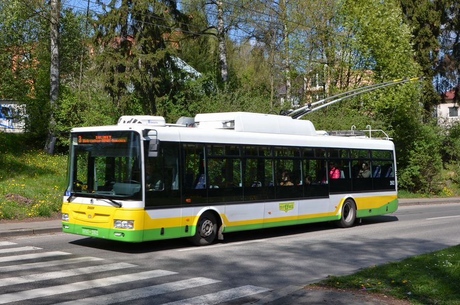 Trolejbus Škoda 30 Tr SOR ev. č. 262