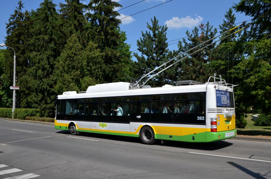 Trolejbus Škoda 30 Tr SOR ev. č. 262