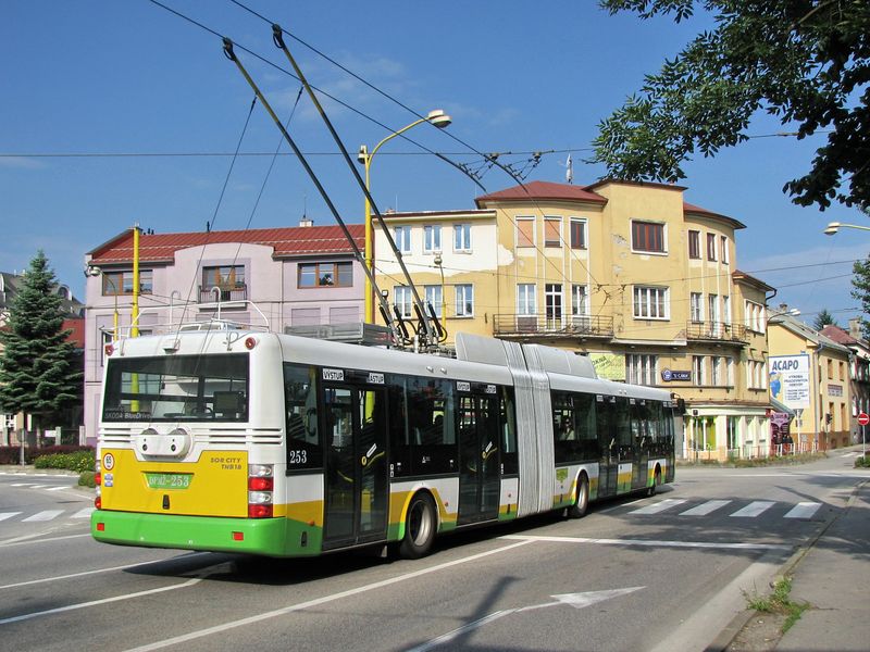 Trolejbus Škoda 31 Tr SOR ev. č. 253