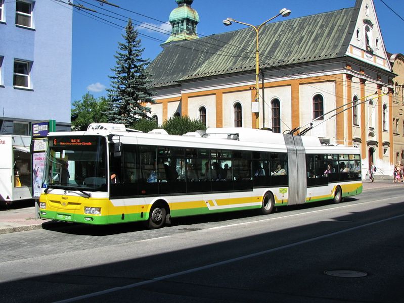 Trolejbus Škoda 31 Tr SOR ev. č. 256