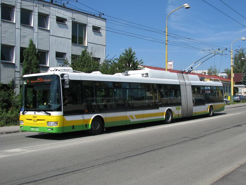 Trolejbus Škoda 31 Tr SOR ev. č. 257