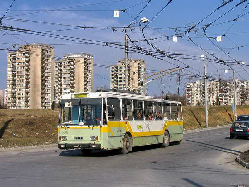 Trolejbus Škoda 14Tr ev. č. 212