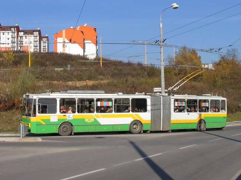 Trolejbus Škoda 15Tr ev. č. 202