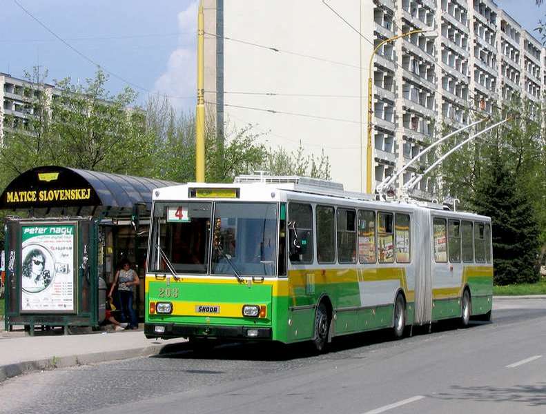 Trolejbus Škoda 15Tr ev. č. 203